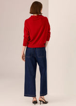 Load image into Gallery viewer, Rowan Drawcord Knit in Red by POL