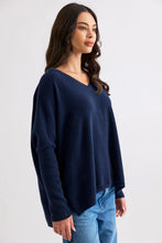 Load image into Gallery viewer, Margot Vee in French Navy by Mia Fratino