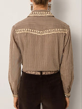 Load image into Gallery viewer, Bebo Blouse in Tobbaco by Maison Hotel