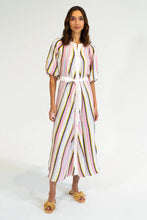 Load image into Gallery viewer, Cannon Dress in Catalina Stripe by Elms + King