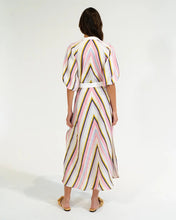Load image into Gallery viewer, Cannon Dress in Catalina Stripe by Elms + King