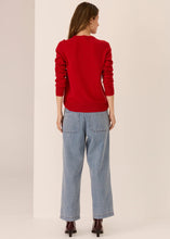 Load image into Gallery viewer, Orson Crew Knit in Red by POL