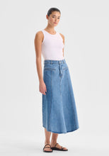 Load image into Gallery viewer, The Jacque Denim Skirt by Morrison