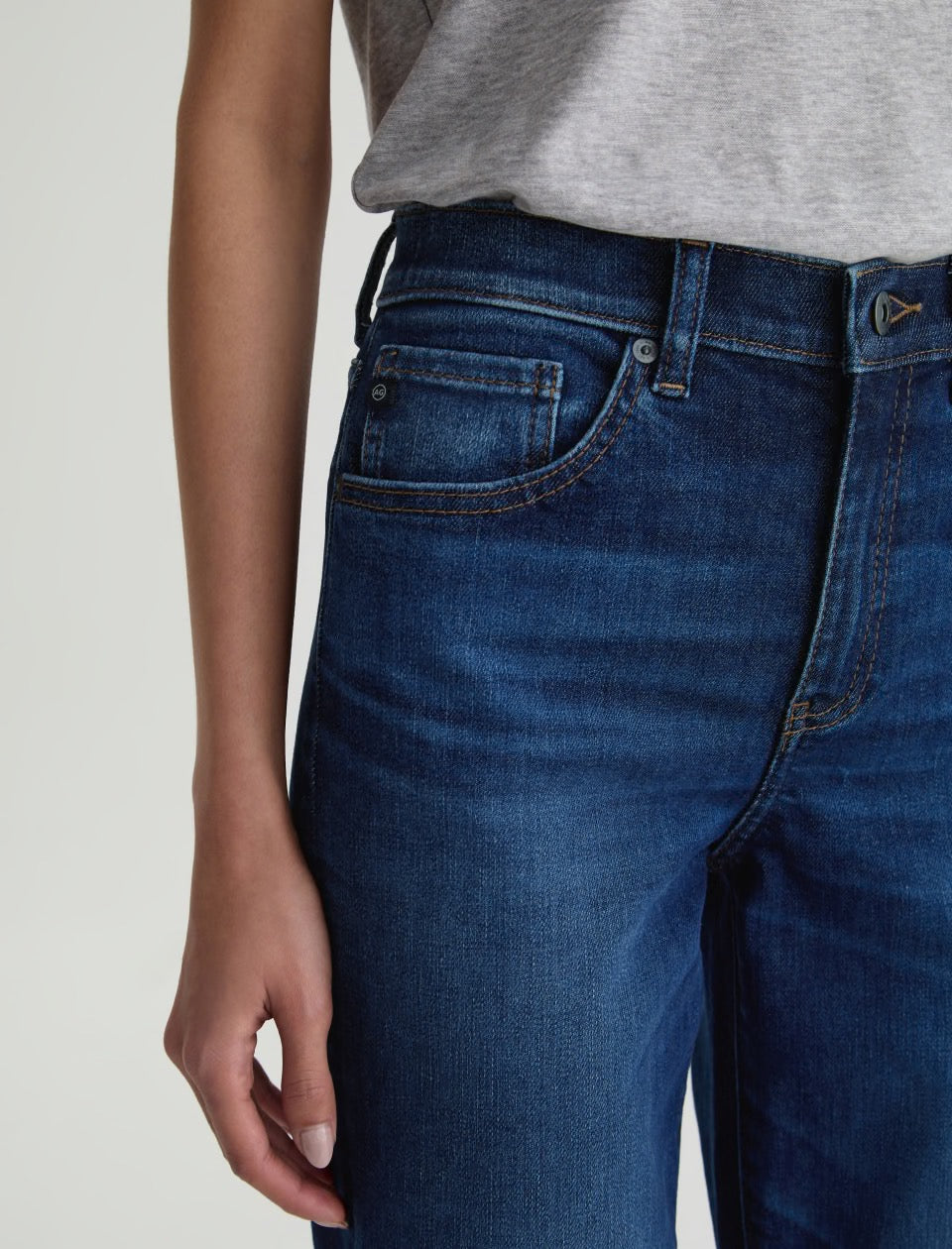 Brinley Crop Jean by AG in Outspoken