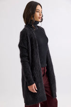 Load image into Gallery viewer, Petra Cardi in Dark Chocolate by Mia Fratino
