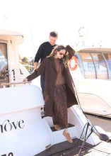 Load image into Gallery viewer, Cohen Long Wool Coat in Walnut by POL