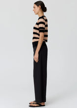 Load image into Gallery viewer, Darcey Stripe Knit in Black/Pink/Pink by POL