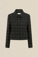 Load image into Gallery viewer, Plume Jacket in Midnight Check by Zoe Kratzmann