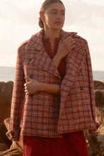 Load image into Gallery viewer, Revel Jacket in Berry Boucle by Zoe Kratzmann