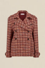 Load image into Gallery viewer, Revel Jacket in Berry Boucle by Zoe Kratzmann