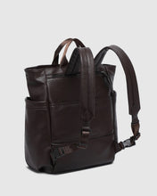 Load image into Gallery viewer, Bronx Backpack in Chocolate by Louenhide