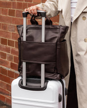 Load image into Gallery viewer, Bronx Backpack in Chocolate by Louenhide