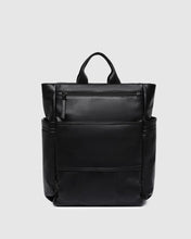 Load image into Gallery viewer, Bronx Backpack in Black by Louenhide