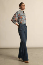 Load image into Gallery viewer, Daydream Top in Twilight Bloom by Zoe Kratzmann