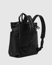 Load image into Gallery viewer, Bronx Backpack in Black by Louenhide