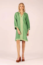 Load image into Gallery viewer, Allegra Midi Dress in Emerald by Lola