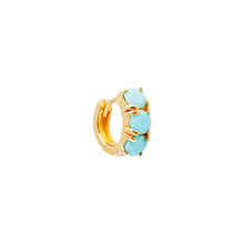 Load image into Gallery viewer, Turquoise Huggies by Fairley