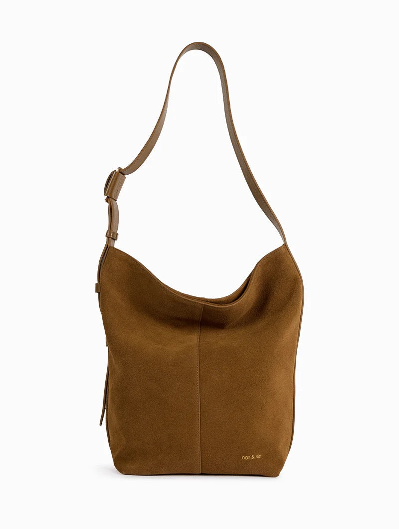 Nour Bag by Nat & Nin in Tobacco