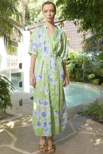 Load image into Gallery viewer, Taylor Ankle Dress in Sundance Green by The Dreamer Label