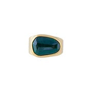 Load image into Gallery viewer, Free Form Malachite Ring by Fairley