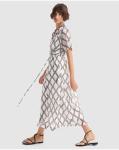 Load image into Gallery viewer, Arlo Shirt Dress in Cream by Morrison