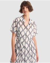 Load image into Gallery viewer, Arlo Shirt Dress in Cream by Morrison