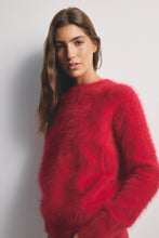 Load image into Gallery viewer, Adele Cashmere Crew in Flame by World of Nomads