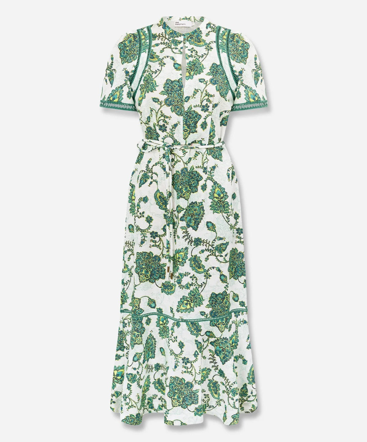 Poem Dress in Garden Paisley by Zoe Kratzmann