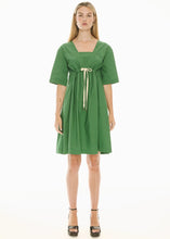 Load image into Gallery viewer, Orlo Drawcord Dress in Green by POL