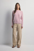 Load image into Gallery viewer, Adele Cashmere Crew in Petal Cloud by World of Nomads