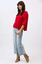 Load image into Gallery viewer, Eliza Tee in Scarlet by Mia Fratino