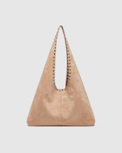 Load image into Gallery viewer, Hailey Suedette Shoulder Bag in Blonde by Louenhide