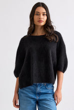Load image into Gallery viewer, Eliza Tee in Jet by Mia Fratino
