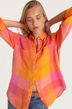 Load image into Gallery viewer, Let's Hang Out Boyfriend Linen Shirt by HUT