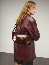 Load image into Gallery viewer, Luce Bag in Mocha Patent by Nat & Nin