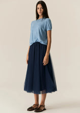 Load image into Gallery viewer, Posay Tulle Skirt in Ink by POL