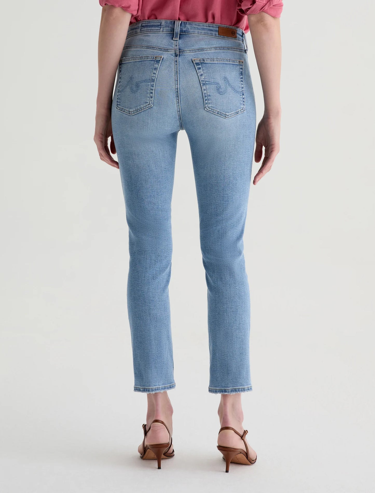 Mari Crop Jean by AG in Marina Blue
