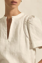 Load image into Gallery viewer, Recollect Top in Porcelain by Zoe Kratzmann