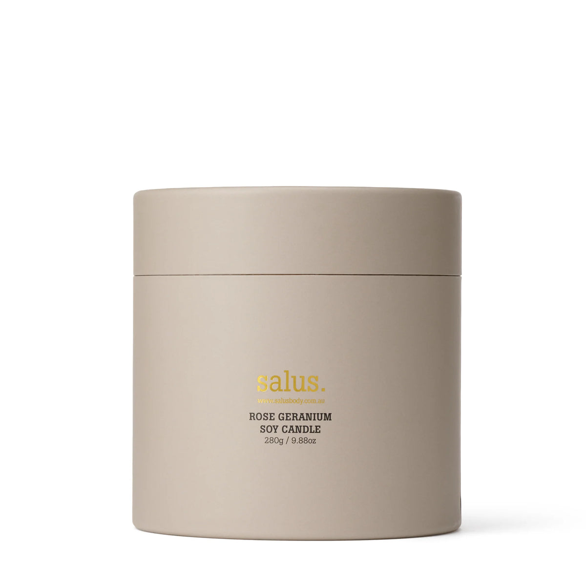 Porcelain Soy Candle by Salus Rose 60 Hour