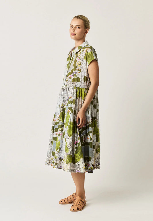 Maja Dress in Spring Creek by Nancybird