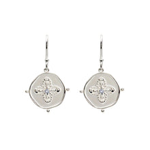 Load image into Gallery viewer, Sahara Small Earrings in Silver by Murkani