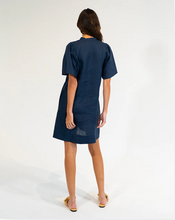 Load image into Gallery viewer, Ticino Navy Mini Dress by Elms + King