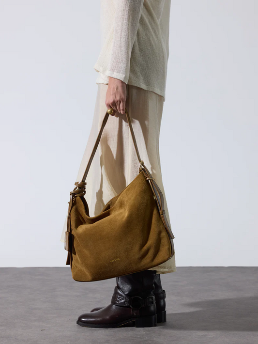 Moreen Shoulder Bag in Tobacco by Nat & Nin