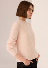 Load image into Gallery viewer, Zane Baby Sequin Knit Top in Blush by POL