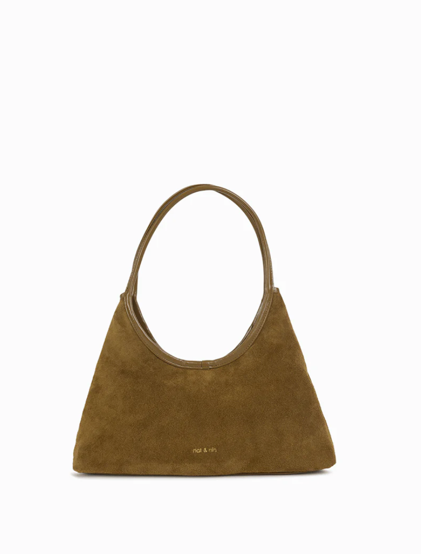 Milo Hobo Bag in Tobacco by Nat & Nin