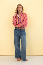 Load image into Gallery viewer, Rio Carnivale Boyfriend Linen Shirt by HUT
