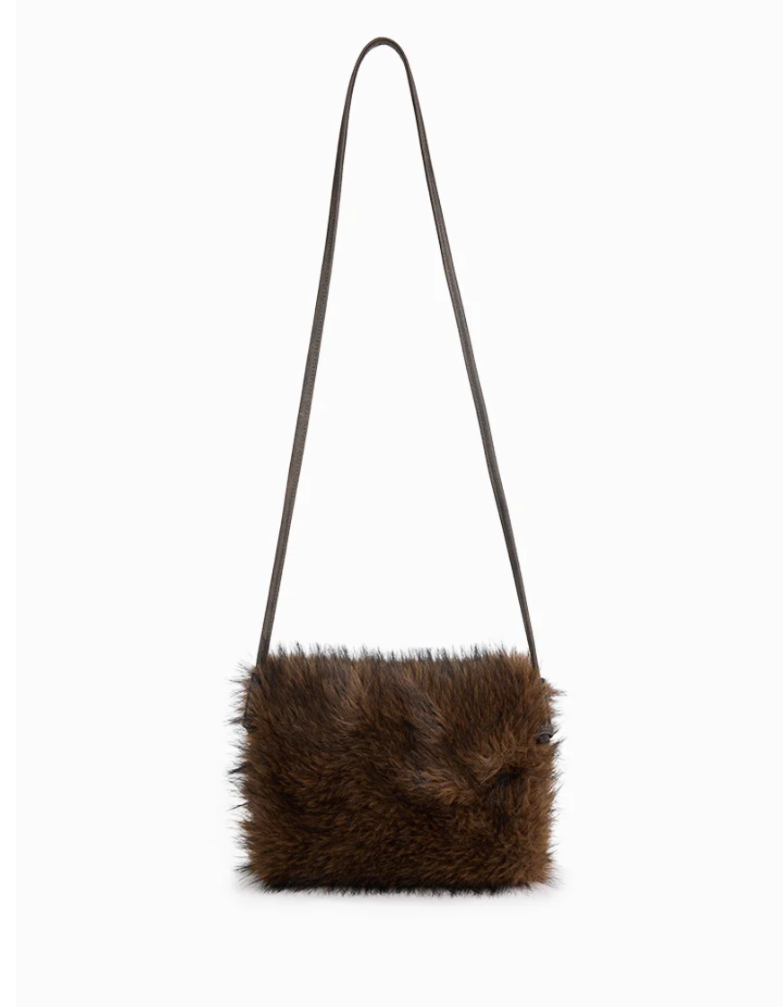 The Sleeve Bag by Nat & Nin Maroon