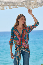 Load image into Gallery viewer, Audrey Blouse in Endora by Johnny Was