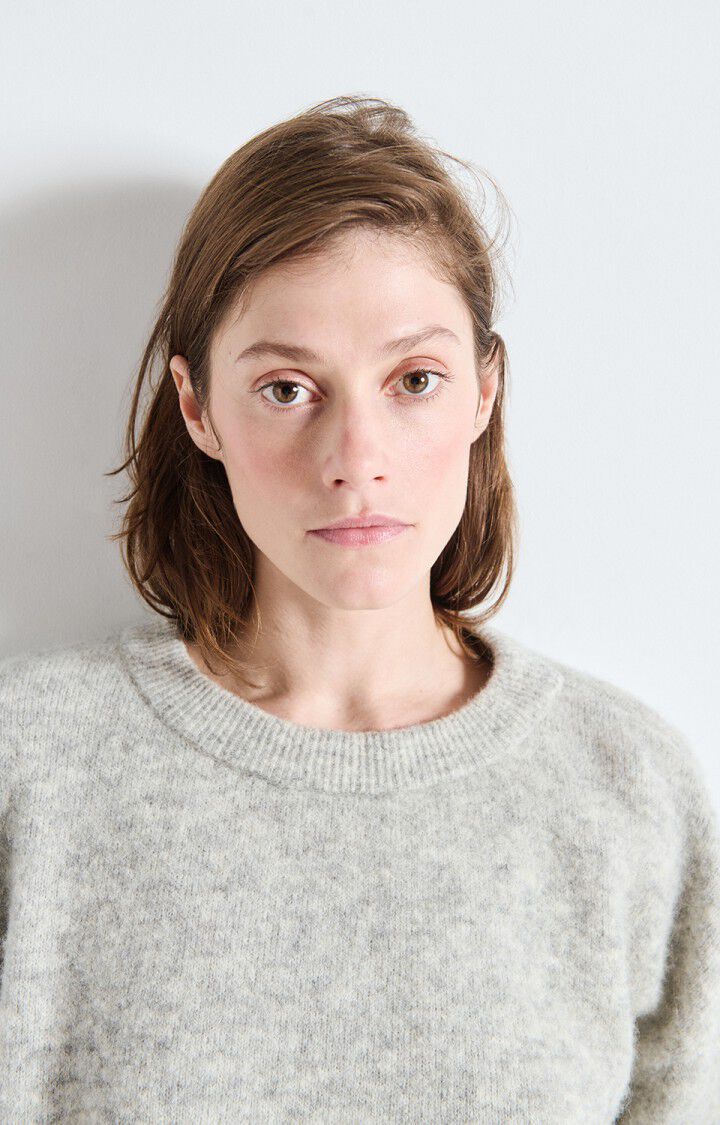 Vito Jumper in Light Grey by American Vintage