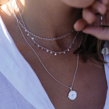 Load image into Gallery viewer, Coin Choker in Silver by Murkani